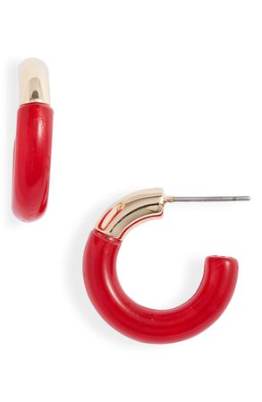 Lele Sadoughi Small Arch Hoop Earrings | Nordstrom