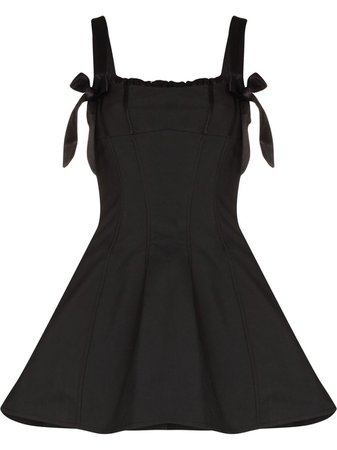 De La Vali Ibienca bow-embellished Mini Dress - Farfetch