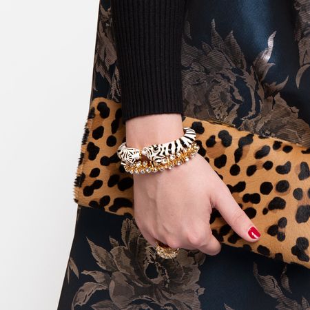 Tiger Hinge Bracelet – Frances Valentine