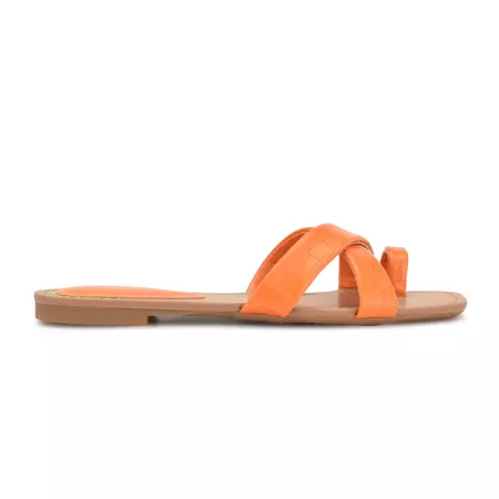 Dotty Flat Slide Sandals - Nine West