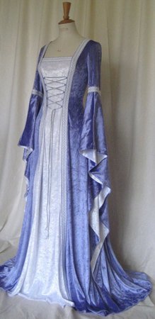 Flowly elvish dress