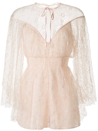 Alice McCall Magicians Daughter Embroidered Playsuit - Farfetch