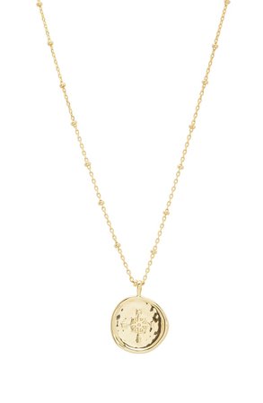 gorjana Compass Coin Pendant Necklace | Nordstrom
