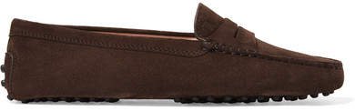 Gommino Suede Loafers - Brown