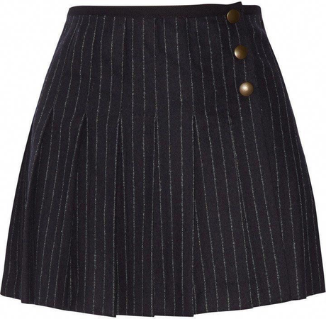 Tome Pinstripe Mini Skirt by ModeSense