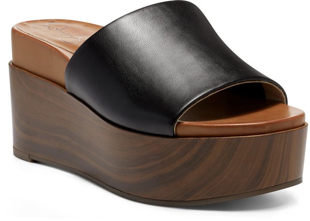 Crissie Platform Slide Sandal
