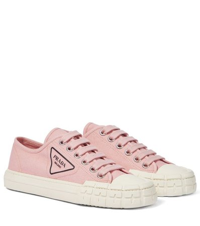 pink prada sneakers