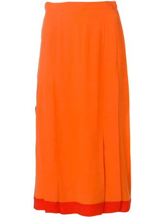 Cashmere In Love High-Waisted Pleated Skirt