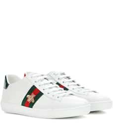 Ace Leather Sneakers - Gucci | mytheresa