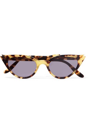 Illesteva | Isabella cat-eye acetate sunglasses | NET-A-PORTER.COM