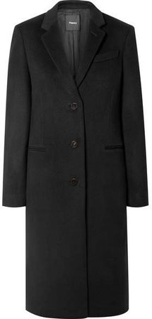 Cashmere Coat - Black