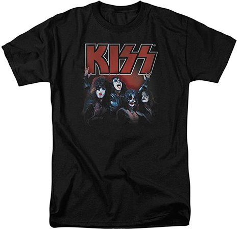 Amazon.com: KISS Rock Vintage Band T Shirt & Stickers: Clothing