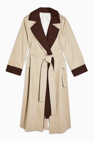 **Double Layer Trench by Topshop Boutique | Topshop