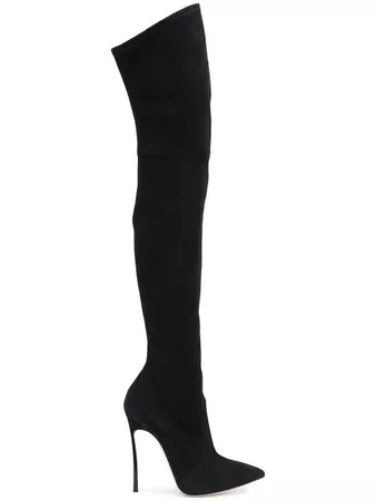 Casadei over-the-knee Blade boots $1,450 - Shop SS19 Online - Fast Delivery, Price