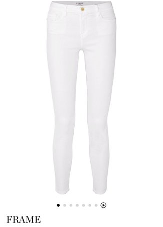 White Frame Jeans