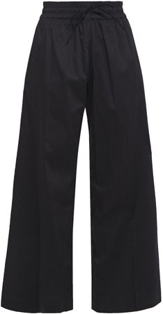 Dahlman Cropped Cotton-poplin Wide-leg Pants