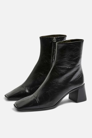 Muriel Mid Heel Boots - Boots - Shoes - Topshop