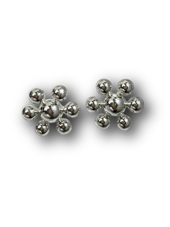 silver bibi earrings jewelry accessories