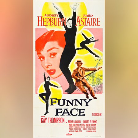 Funny Face (1957) - At The Movies - Original Vintage Film and Movie Posters