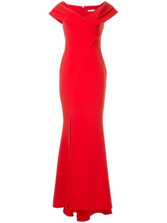Safiyaa, Madison Off-The-Shoulder Gown