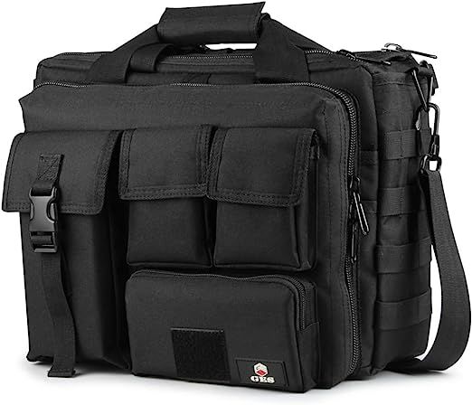 Amazon.com: Tactical Briefcase, GES 15.6 Inch Men's Messenger Bag Military Briefcase for Men : Clothing, Shoes & Jewelry