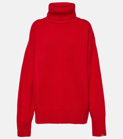 Xtra Oversized Cashmere Turtleneck Sweater in Red - Extreme Cashmere | Mytheresa