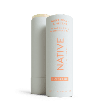 Native Sweet Peach & Nectar Plastic Free Deodorant