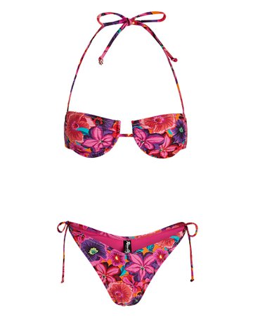 Reina Olga Penny Floral Bikini Set | INTERMIX®