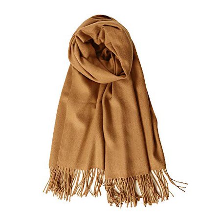camel pashmina scarf