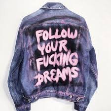painted jean jacket - Google Search