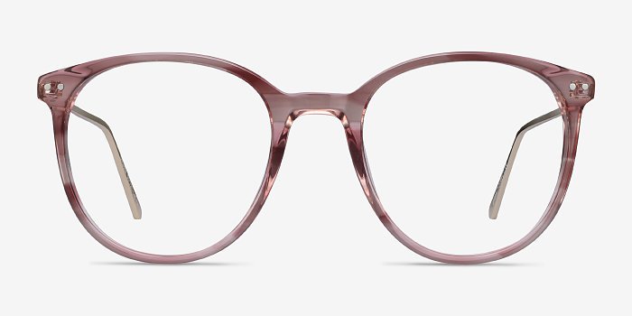 Oriana - Pink Eyeglasses with Personality | EyeBuyDirect