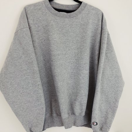 Grey Sweatshirt Oversized