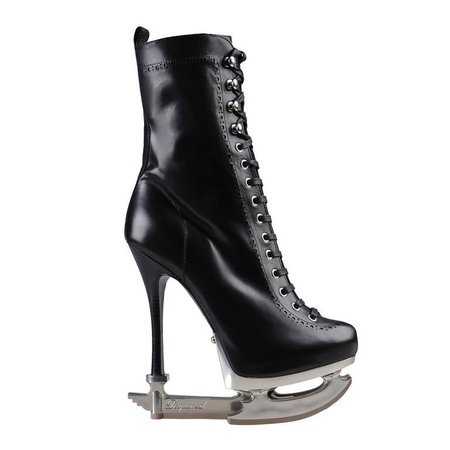 DSQUARED2 Ice Skate Ankle Boot in Black