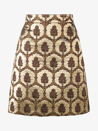 Gucci Jacquard mini skirt