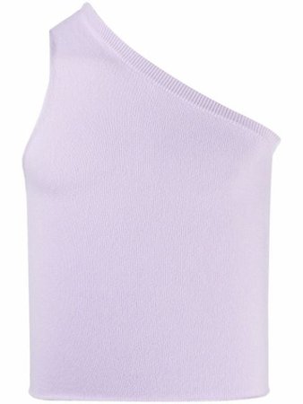 Extreme cashmere cashmere-blend one-shoulder top - FARFETCH