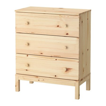 TARVA 3-drawer chest - IKEA