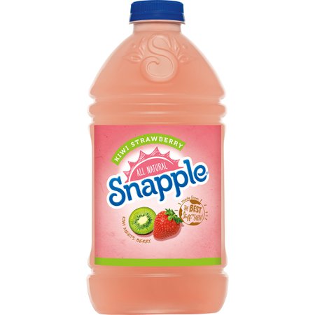 Snapple All Natural Kiwi Strawberry, 64 Fl. Oz. - Walmart.com - Walmart.com