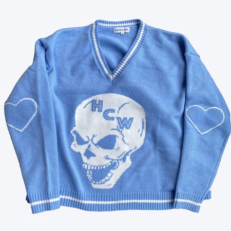 blue heaven can wait sweater - Google Search