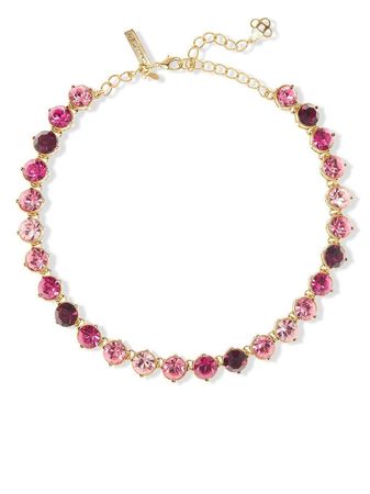 Oscar De La Renta Crystal Embellished Necklace - Farfetch