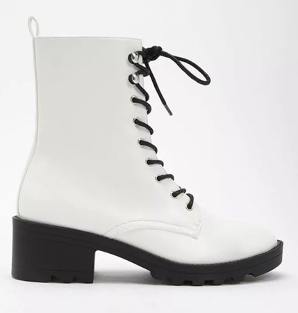 White Heeled Boots