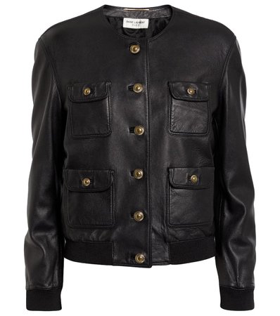 SAINT LAURENT Leather jacket