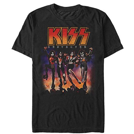 KISS Men's Destroyer T-Shirt | Amazon.com