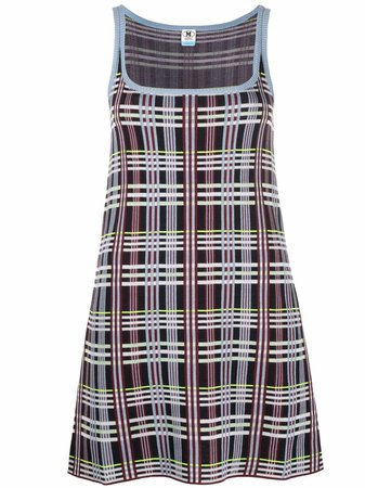 Missoni Check Print Knitted Mini Dress - Farfetch