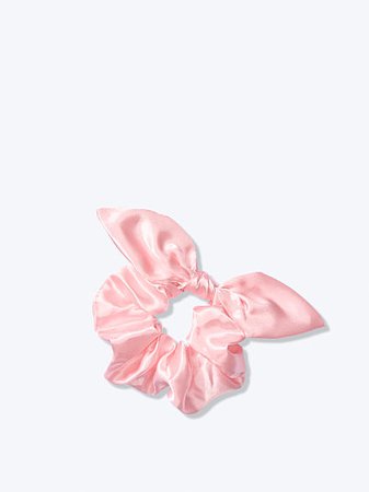 Bow Scrunchie - PINK - pink