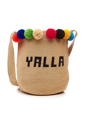Yalla Woven Mochila Bucket Bag Gr. One Size
