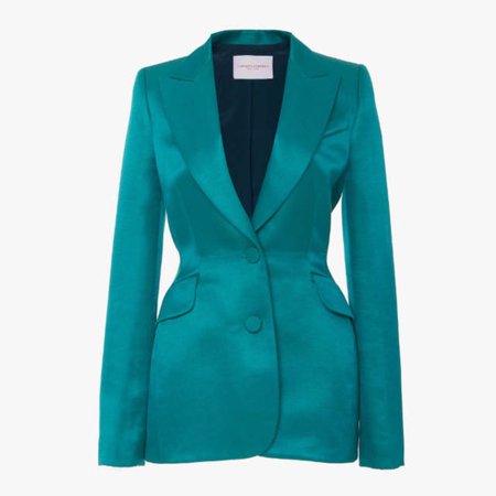 carolina hererra fitted blazer pant suit seperate