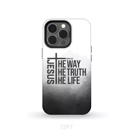 iPhone 13 case - Jesus The Way The Truth The Life