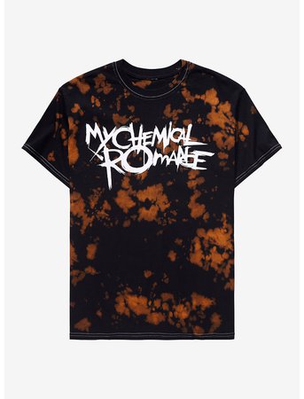 My Chemical Romance The Black Parade Logo Tie-Dye T-Shirt