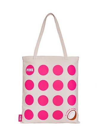 PINK Coconut Day Tote - PINK - pink