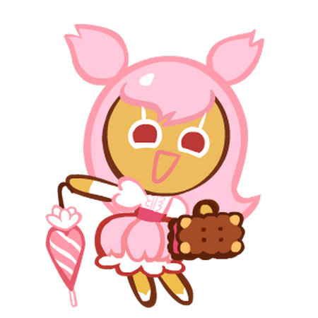 Cherry blossom cookie